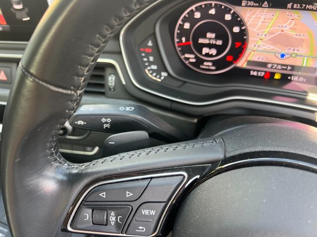 A4 2.0TFSIクワトロスポーツ ラグジュアリーPKG フロント/バックカメラ 純正ナビ Bluetooth TV ETC レザーシート シートヒーター バーチャルコックピット 前席パワーシート コーナーセンサー クルコン スマキー(48枚目)