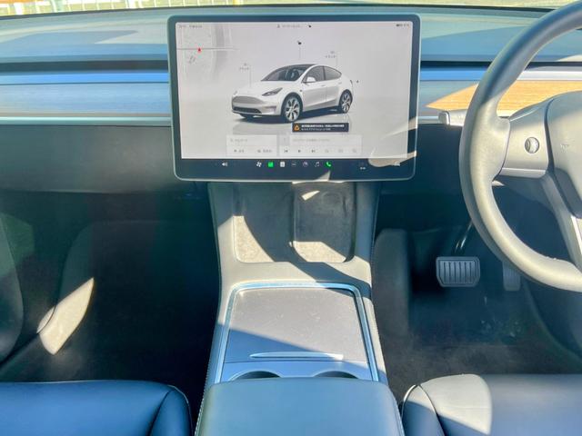 モデルＹ ベースグレード　オートパイロット　上海モデル　Ｒｙｚｅｎ搭載　黒革シート　３６０°カメラ　パノラマガラス　オートトランク　パワーシートヒータ　コーナーセンサ　ＥＴＣ　ＬＥＤ　純正１９インチアルミ　ステアリングヒータ（42枚目）