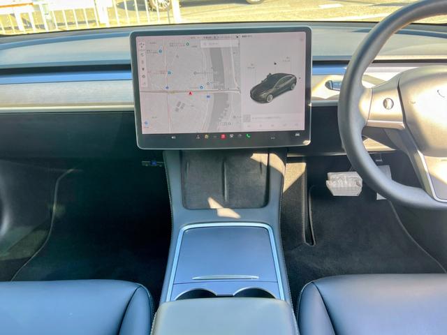モデル３ ロングレンジ　ＡＷＤ　オートパイロット　上海モデル　黒革シート　４ＷＤ　パノラマガラスルーフ　３６０°カメラ　パワーシート　シートヒータ　オートトランク　Ｂｌｕｅｔｏｏｔｈ　純正１９アルミ　カードキー　ＥＴＣ　ヒートポンプ（40枚目）