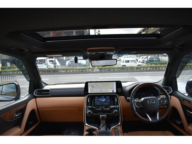 LX LX600 モデリスタ マークレビンソン 純正ナビ 地デジ 360°カメラ リアエンターテイメントシステム デジタルインナーミラー ベージュレザーシート SR シートエアコン ヘッドアップディスプレイ(41枚目)