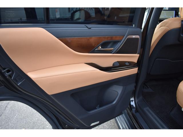 LX LX600 モデリスタ マークレビンソン 純正ナビ 地デジ 360°カメラ リアエンターテイメントシステム デジタルインナーミラー ベージュレザーシート SR シートエアコン ヘッドアップディスプレイ(55枚目)