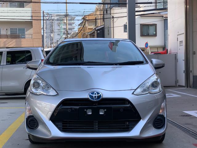 アクア S キーレスエントリ 安全ボディ オートエアコン デュアルエアバック ESC Bカメラ パワーウィンドウ SRS パワーステアリング ABS アイストップ(9枚目)