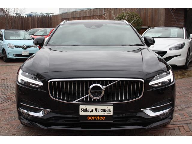 Ｖ９０ Ｄ４　インスクリプション　ワンオーナー　純正ナビ　バックカメラ　フルセグＴＶ　障害物センサー　ＬＥＤライト　ＥＴＣ　レザーＰシート　シートヒーター　電動リアゲート　ＡＣＣ（4枚目）