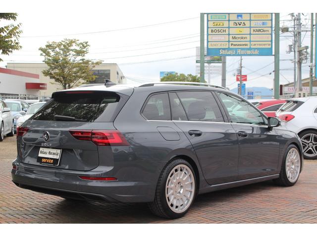 ゴルフヴァリアント eTSI アクティブ 純正ナビ バックカメラ IQライト 障害物センサー ACC ETC HUD アイドリングストップ 3SDM18AW Eibachダウンサス 純正AW 純正サス有(3枚目)