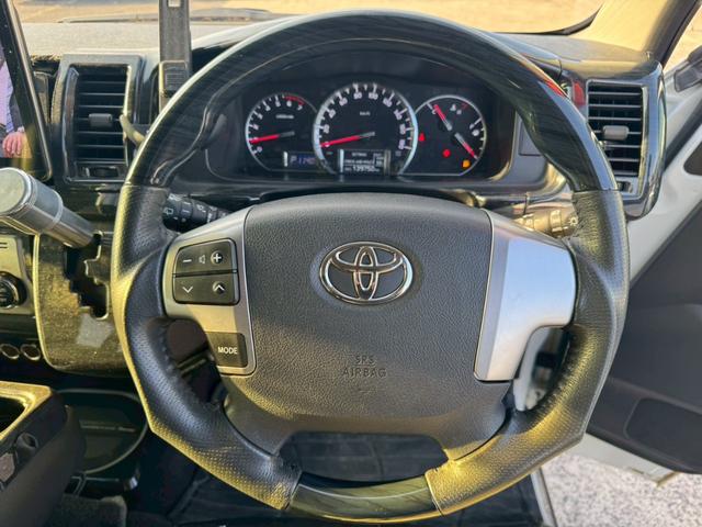 ハイエースワゴン ＧＬ　ＡＬＩＰＮＥ大型ナビ・フリップダウンモニター／片側電動スライドドア／ｅｓｓｅｘアルミ／シートカバー／ＥＴＣ／フルセグＴＶ／オートエアコン／スマートキー／ガングリップステアリング／ＡＢＳ／１０人乗車（21枚目）