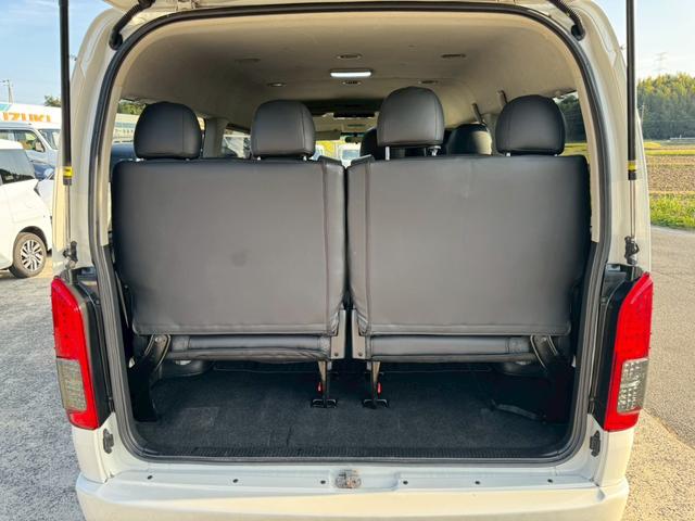 ハイエースワゴン ＧＬ　ＡＬＩＰＮＥ大型ナビ・フリップダウンモニター／片側電動スライドドア／ｅｓｓｅｘアルミ／シートカバー／ＥＴＣ／フルセグＴＶ／オートエアコン／スマートキー／ガングリップステアリング／ＡＢＳ／１０人乗車（35枚目）