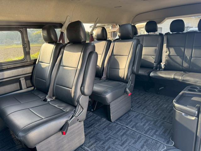 ハイエースワゴン ＧＬ　ＡＬＩＰＮＥ大型ナビ・フリップダウンモニター／片側電動スライドドア／ｅｓｓｅｘアルミ／シートカバー／ＥＴＣ／フルセグＴＶ／オートエアコン／スマートキー／ガングリップステアリング／ＡＢＳ／１０人乗車（48枚目）