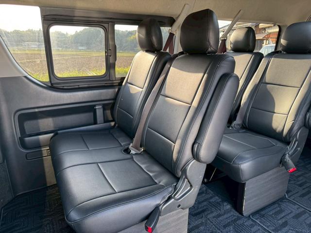 ハイエースワゴン ＧＬ　ＡＬＩＰＮＥ大型ナビ・フリップダウンモニター／片側電動スライドドア／ｅｓｓｅｘアルミ／シートカバー／ＥＴＣ／フルセグＴＶ／オートエアコン／スマートキー／ガングリップステアリング／ＡＢＳ／１０人乗車（52枚目）