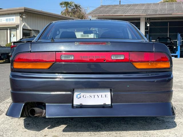１８０ＳＸ 　同色全塗装／社外エアロ（Ｆ・Ｓ・Ｒ）／社外リアフェンダー・フロントフェンダー／社外ＩＣ／ｅｖｏｌｕｔｉｏｎ　インテンシブハンク　１８ＡＷ／社外エアクリーナー／社外アルミリザーブタンク／社外車高調（10枚目）