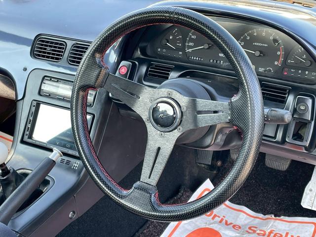 １８０ＳＸ 　同色全塗装／社外エアロ（Ｆ・Ｓ・Ｒ）／社外リアフェンダー・フロントフェンダー／社外ＩＣ／ｅｖｏｌｕｔｉｏｎ　インテンシブハンク　１８ＡＷ／社外エアクリーナー／社外アルミリザーブタンク／社外車高調（54枚目）