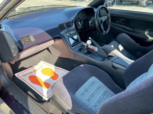 １８０ＳＸ 　同色全塗装／社外エアロ（Ｆ・Ｓ・Ｒ）／社外リアフェンダー・フロントフェンダー／社外ＩＣ／ｅｖｏｌｕｔｉｏｎ　インテンシブハンク　１８ＡＷ／社外エアクリーナー／社外アルミリザーブタンク／社外車高調（57枚目）