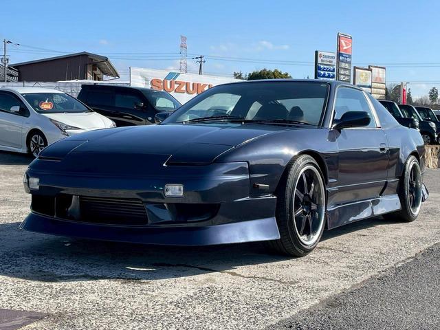 １８０ＳＸ 　同色全塗装／社外エアロ（Ｆ・Ｓ・Ｒ）／社外リアフェンダー・フロントフェンダー／社外ＩＣ／ｅｖｏｌｕｔｉｏｎ　インテンシブハンク　１８ＡＷ／社外エアクリーナー／社外アルミリザーブタンク／社外車高調（72枚目）