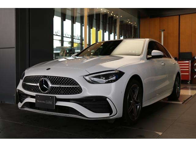 Cクラス C220dアバンギャルド AMGラインパッケージ 認定中古車2年保証/セーフティビジョンPKG/ヘッドアップディスプレイ/シートヒーター/パワーリアゲート/アンビエントライトプレミアム/ワイヤレスチャージ/フットトランク/ハイビームアシスト+/360(3枚目)
