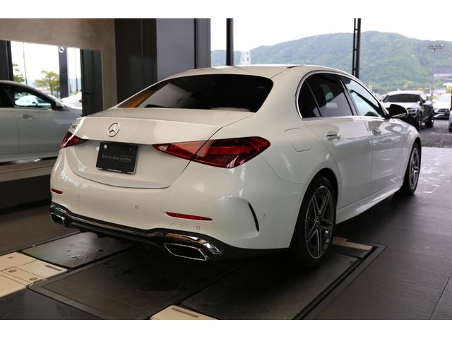 Cクラス C220dアバンギャルド AMGラインパッケージ 認定中古車2年保証/セーフティビジョンPKG/ヘッドアップディスプレイ/シートヒーター/パワーリアゲート/アンビエントライトプレミアム/ワイヤレスチャージ/フットトランク/ハイビームアシスト+/360(6枚目)