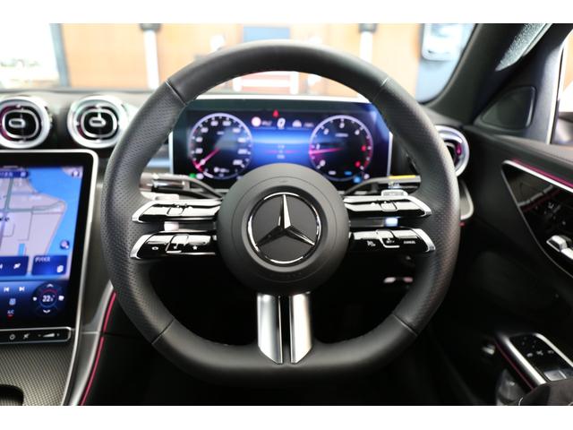 Cクラス C220dアバンギャルド AMGラインパッケージ 認定中古車2年保証/セーフティビジョンPKG/ヘッドアップディスプレイ/シートヒーター/パワーリアゲート/アンビエントライトプレミアム/ワイヤレスチャージ/フットトランク/ハイビームアシスト+/360(7枚目)