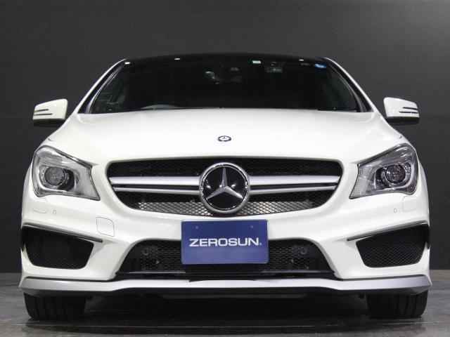 ＣＬＡ４５　４ＭＡＴＩＣ　ＲＨＤ　黒革　サンルーフ　ＡＭＧ１９ＡＷ　レーダーセーフティＰＫＧ　メモリー付きＰＷシート　シートヒーター　バイキセノン　レッドキャリパー　純正ＨＤＤナビ　フルセグＴＶ　Ｂモニター　タイヤピレリ２０２３年製(6枚目)