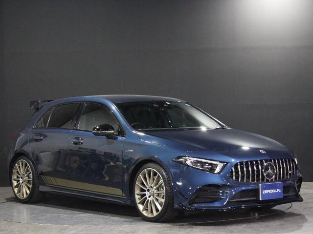 Ａクラス Ａ３５　ＡＭＧ　４ＭＡＴＩＣ　ＥＤＩＴＩＯＮ１　ＲＨＤ　６００台限定　ＡＭＧパフォーマンスシート　エアロダイナミクス　ＡＭＧ１９ＡＷ　３６０°カメラ　６４色アンビエントライト　アドバンスドサウンド　ＨＵＤ　パナメリカーナグリル　４本出しマフラーエンド（10枚目）