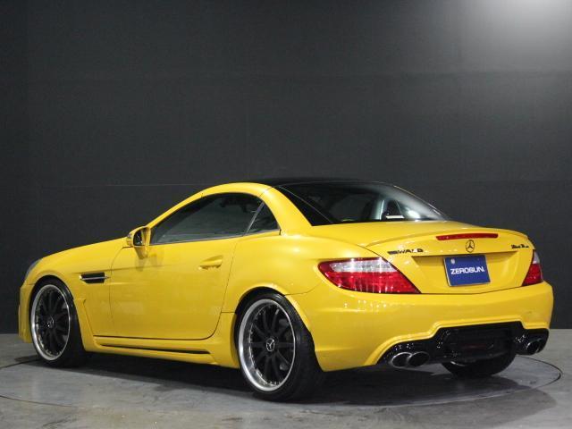 ＳＬＫ ＳＬＫ２００　ブルーエフィシェンシー　ＲＨＤ　ＷＡＬＤ　Ｒ１７２　ＢＬＡＣＫＢＩＳＯＮ　ＥＤコンプリート　ＡＭＧソーラービーム色替　１９ＡＷ　黒本革シート　電動オープン　バイキセノンヘッドライト　純正ナビ　フルセグＴＶ　クルコン　ＥＴＣ　ドラレコ（11枚目）