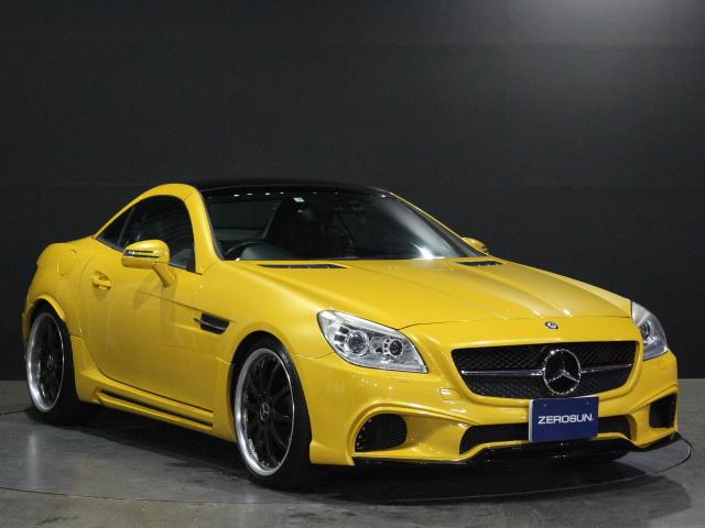 ＳＬＫ２００　ブルーエフィシェンシー　ＲＨＤ　ＷＡＬＤ　Ｒ１７２　ＢＬＡＣＫＢＩＳＯＮ　ＥＤコンプリート　ＡＭＧソーラービーム色替　１９ＡＷ　黒本革シート　電動オープン　バイキセノンヘッドライト　純正ナビ　フルセグＴＶ　クルコン　ＥＴＣ　ドラレコ(22枚目)