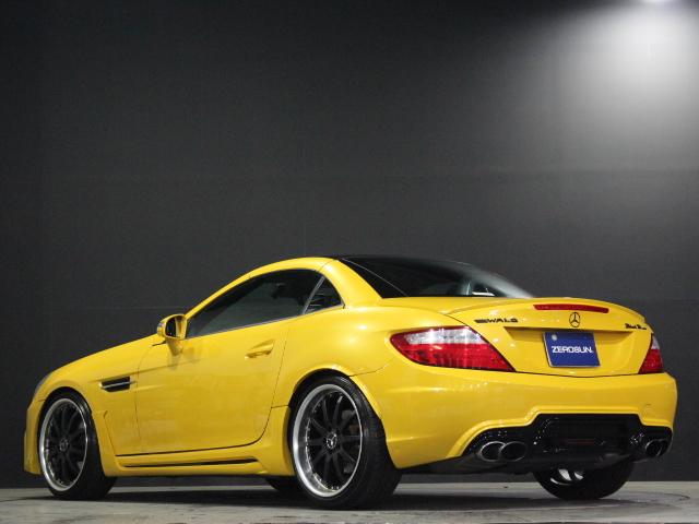 ＳＬＫ ＳＬＫ２００　ブルーエフィシェンシー　ＲＨＤ　ＷＡＬＤ　Ｒ１７２　ＢＬＡＣＫＢＩＳＯＮ　ＥＤコンプリート　ＡＭＧソーラービーム色替　１９ＡＷ　黒本革シート　電動オープン　バイキセノンヘッドライト　純正ナビ　フルセグＴＶ　クルコン　ＥＴＣ　ドラレコ（29枚目）