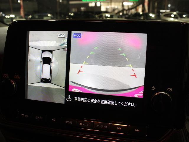 オーラ ＮＩＳＭＯ　ｔｕｎｅｄ　ｅ－ＰＯＷＥＲ　４ＷＤ　純正ナビＴＶ　全方位カメラ　純正アルミ（18枚目）