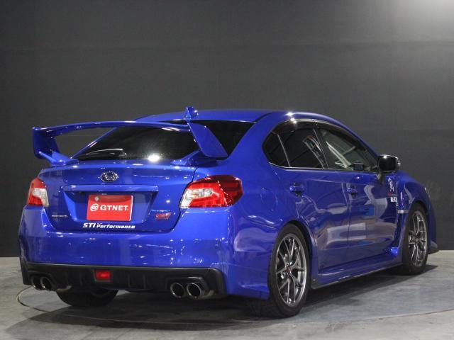 ＷＲＸ ＳＴＩ ＳＴＩ　タイプＳ　ＳＴＩエアロ・マフラー　車高調　ナビＴＶ　Ｂモニター　ハーフレザーシート　パワーシート　シートヒーター　純正１８ＡＷ　ＳＴＩタワーバー　レーダー探知機　ＥＴＣ　スマートキー（2枚目）