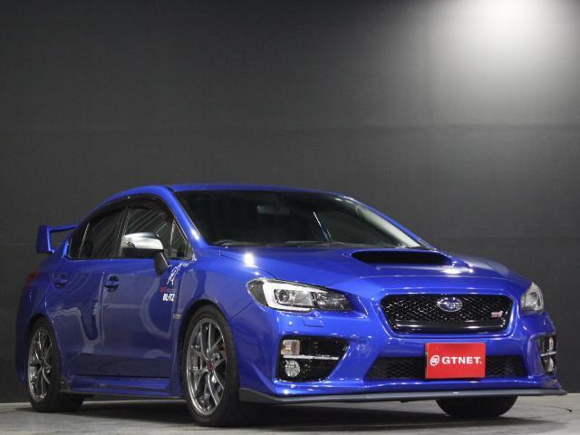 ＷＲＸ ＳＴＩ ＳＴＩ　タイプＳ　ＳＴＩエアロ・マフラー　車高調　ナビＴＶ　Ｂモニター　ハーフレザーシート　パワーシート　シートヒーター　純正１８ＡＷ　ＳＴＩタワーバー　レーダー探知機　ＥＴＣ　スマートキー（5枚目）