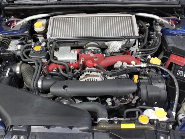 ＷＲＸ ＳＴＩ ＳＴＩ　タイプＳ　ＳＴＩエアロ・マフラー　車高調　ナビＴＶ　Ｂモニター　ハーフレザーシート　パワーシート　シートヒーター　純正１８ＡＷ　ＳＴＩタワーバー　レーダー探知機　ＥＴＣ　スマートキー（12枚目）