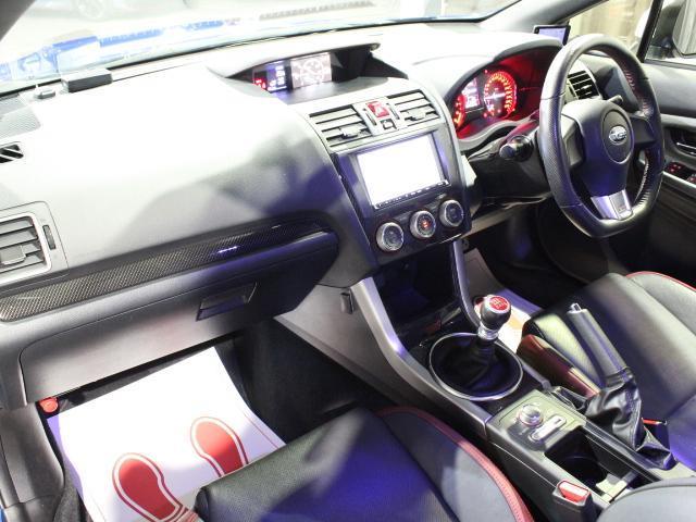 ＷＲＸ ＳＴＩ ＳＴＩ　タイプＳ　ＳＴＩエアロ・マフラー　車高調　ナビＴＶ　Ｂモニター　ハーフレザーシート　パワーシート　シートヒーター　純正１８ＡＷ　ＳＴＩタワーバー　レーダー探知機　ＥＴＣ　スマートキー（13枚目）