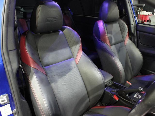 ＷＲＸ ＳＴＩ ＳＴＩ　タイプＳ　ＳＴＩエアロ・マフラー　車高調　ナビＴＶ　Ｂモニター　ハーフレザーシート　パワーシート　シートヒーター　純正１８ＡＷ　ＳＴＩタワーバー　レーダー探知機　ＥＴＣ　スマートキー（14枚目）