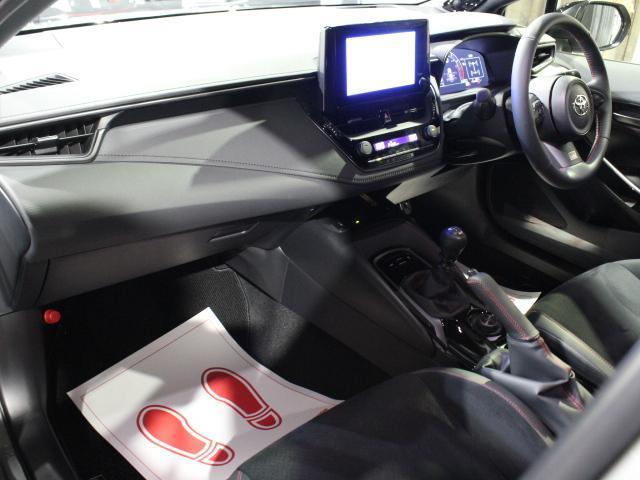 GRカローラ RZ 1オナ 純正ナビTV Bカメラ 純正18AW ステアリングヒーター ハーフレザーシート シートヒーター レーダークルコン コーナーセンサー ETC スマートキー(13枚目)