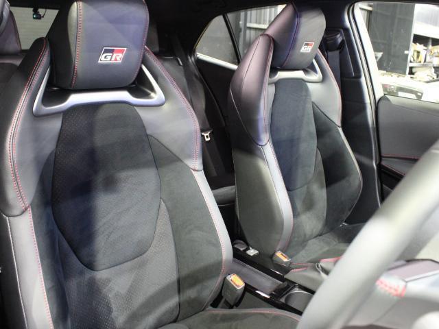 GRカローラ RZ 1オナ 純正ナビTV Bカメラ 純正18AW ステアリングヒーター ハーフレザーシート シートヒーター レーダークルコン コーナーセンサー ETC スマートキー(14枚目)