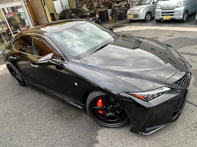 ＩＳ ＩＳ３００ｈ　Ｆスポーツ　ワンオーナー　禁煙車　本革　Ｆスポーツ専用オレンジキャリパー　ムーンルーフ　前後ドライブレコーダー　レーダー　パノラマミックビューモニター　ＴＲＤエアロ　３連ＬＥＤ　ナビ　フルセグ（6枚目）
