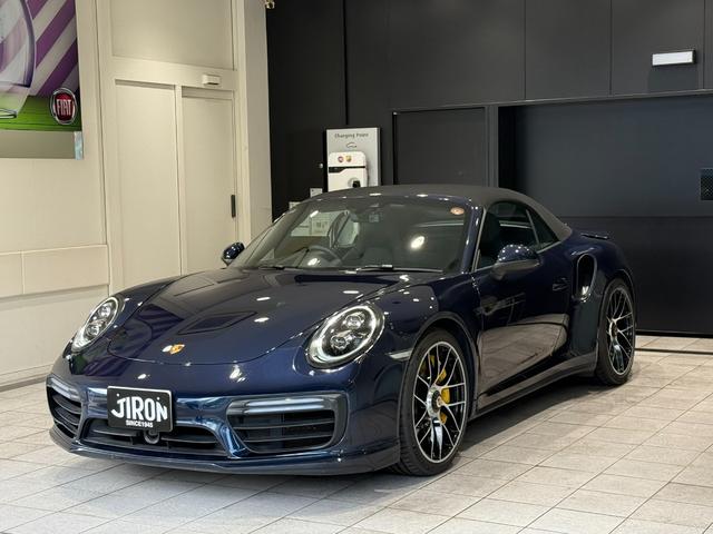 ９１１ ９１１ターボＳ　カブリオレ　スポーツクロノ　ディーラー車　黒幌フル電動　７速ＰＤＫ（22枚目）