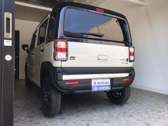 ハスラー タフワイルド　スズキセーフティーサポート搭載　誤発信抑制機能　後方誤発信抑制機能　リヤパーキングセンサー　車線逸脱抑制機能　シートヒーター　全方位モニター付き９インチメーカーナビ（51枚目）