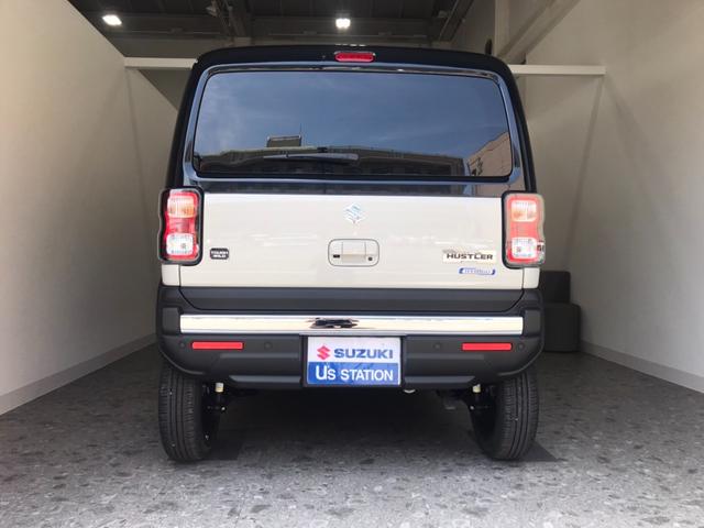 ハスラー タフワイルド　スズキセーフティーサポート搭載　誤発信抑制機能　後方誤発信抑制機能　リヤパーキングセンサー　車線逸脱抑制機能　シートヒーター　全方位モニター付き９インチメーカーナビ（52枚目）