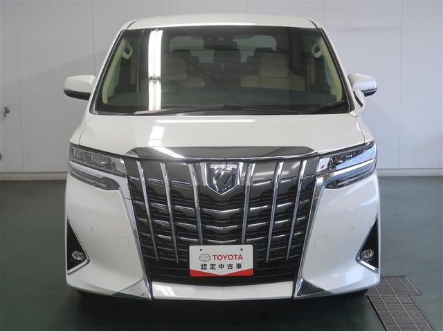 アルファードハイブリッド Ｘ　両電動ドア　ＬＥＤヘッドライト　１オーナ　横滑り防止　ＥＴＣ車載器　クルコン　リアオートエアコン　ミュージックプレイヤー接続可　メモリーナビ　キーレス　ナビ＆ＴＶ　４ＷＤ　ＤＶＤ再生　３列シート　ＰＳ（4枚目）