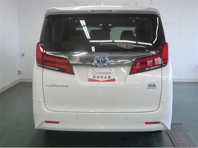 アルファードハイブリッド Ｘ　両電動ドア　ＬＥＤヘッドライト　１オーナ　横滑り防止　ＥＴＣ車載器　クルコン　リアオートエアコン　ミュージックプレイヤー接続可　メモリーナビ　キーレス　ナビ＆ＴＶ　４ＷＤ　ＤＶＤ再生　３列シート　ＰＳ（5枚目）