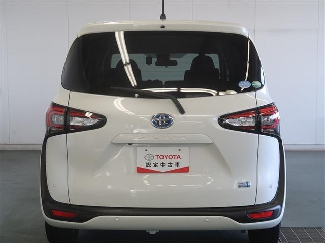 シエンタ ハイブリッド　Ｇ　セーフティーエディション　衝突軽減ブレーキ　スマキー　ＬＥＤヘッドライト　フルセグＴＶ　イモビライザー　１オーナー　クルーズコントロール　バックモニター　エアバッグ　横滑り防止装置　ナビ・ＴＶ　メモリナビ　ＡＢＳ　ＥＴＣ（5枚目）