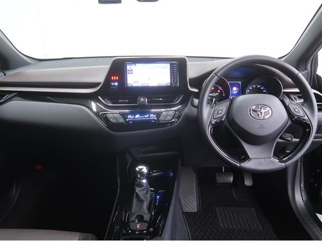 C-HR G ハーフ革 TSS ワンオナ アイドルストップ LEDヘッド バックモニタ イモビライザー ナビ&TV ETC付 キーフリーシステム スマキー 横滑り防止機能 クルーズC ワンセグTV エアバッグ(9枚目)