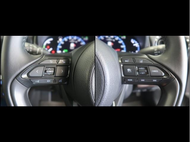 ヤリスクロス ハイブリッドZ ドライブレコーダ インテリジェントキー アルミホイル LEDライト 1オ-ナ- リアカメラ クルーズコントロール 横滑り防止システム ナビTV メモリーナビゲーション 電動シ-ト パワステ キーフリー(20枚目)