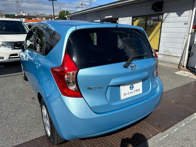 ノート Ｘ　エマージェンシーブレーキパッケージ　女性管理ユ－ザ－様下取１オ－ナ－／禁煙車／自発光タイプ２連アナログメ－タ－／スマ－トキ－２本／ナビ／地デジ／バックカメラ／Ｂｌｕｅｔｏｏｔｈオ－ディオ接続／ＡＵＸ／ＣＤ／ＤＶＤ／（77枚目）
