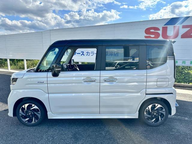スペーシアカスタム ハイブリッドＸＳ　純正９インチメモリーナビ・スマホ接続・Ｂｌｕｅｔｏｏｔｈ　全方位カメラ　フルセグＴＶ　両側電動スライドドア　マルチユースフラップ　前席シートヒーター　ステアリングヒーター　リアスリムサーキュレーター（42枚目）
