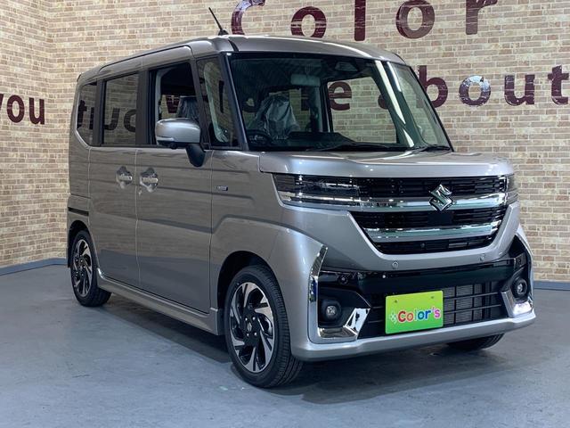 スペーシアカスタム ハイブリッドＸＳ　純正９インチナビ・全方位モニター・フルセグＴＶ・ＢＴ接続・ＵＳＢ　両側パワースライドドア　純正ＬＥＤヘッドライト　マルチユースフラップ　ステアリングスイッチ　クルーズコントロール　前席シートヒーター（35枚目）