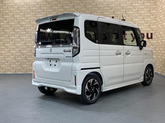 スペーシアカスタム ハイブリッドＸＳターボ　純正９インチメモリーナビ　全方位モニター　カープレイ対応　両側電動スライドドア　パドルシフト　パワーモード　マルチユースフラップ　スリムサーキュレーター　登録届出済未使用車（37枚目）