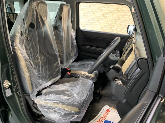 ハスラー ハイブリッドＧ　プッシュスタートエンジン　ステアリングスイッチ　オートライト　マルチインフォメーションディスプレイ　１５インチスチールホイール　前席シートヒーター　純正ＬＥＤヘッドライト　届出済未使用車（7枚目）