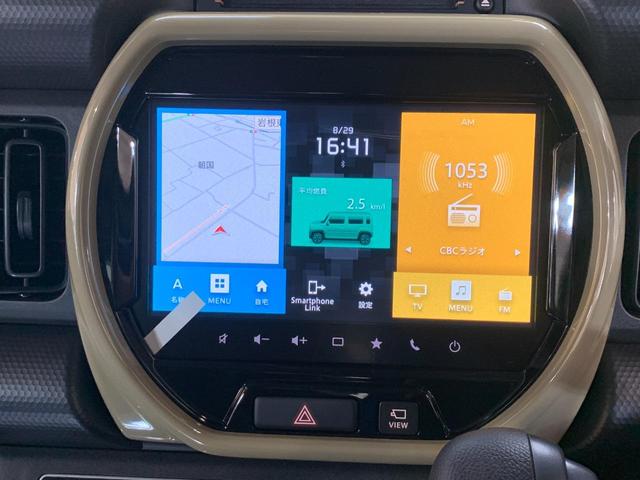 ハスラー ハイブリッドＧ　純正９インチメモリーナビ・全方位カメラ　フルセグテレビ　アダプティブクルーズコントロール　ステアリングオーディオスイッチ　オートライト・ハイビーム　前席シートヒーター　登録届出済未使用車（4枚目）