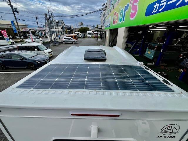 ハイゼットトラック エクストラＳＡＩＩＩｔ　キャンピングＪＰＳＴＡＲ　Ｈａｐｐｙ１プレミアム　エバスペッヒャー製ＦＦヒーター　ビルトインクーラー＋冷蔵庫＋電動サイドオーニング　リチウム電池４００ＡＨ　　外部防水コンセント（68枚目）