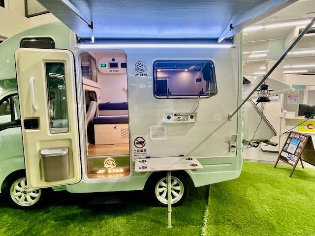 ハイゼットトラック エクストラＳＡＩＩＩｔ　キャンピングＪＰＳＴＡＲ　Ｈａｐｐｙ１プレミアム　エバスペッヒャー製ＦＦヒーター　ビルトインクーラー＋冷蔵庫＋電動サイドオーニング　リチウム電池４００ＡＨ　　外部防水コンセント（72枚目）