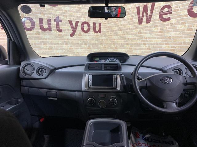 bB Z トヨタ純正ナビ・ワンセグTV バックカメラ ビルトインETC オートエアコン 収納付大型アームレスト フロントベンチシート ウインカーミラー 禁煙車 1オーナー 走行2万台(14枚目)